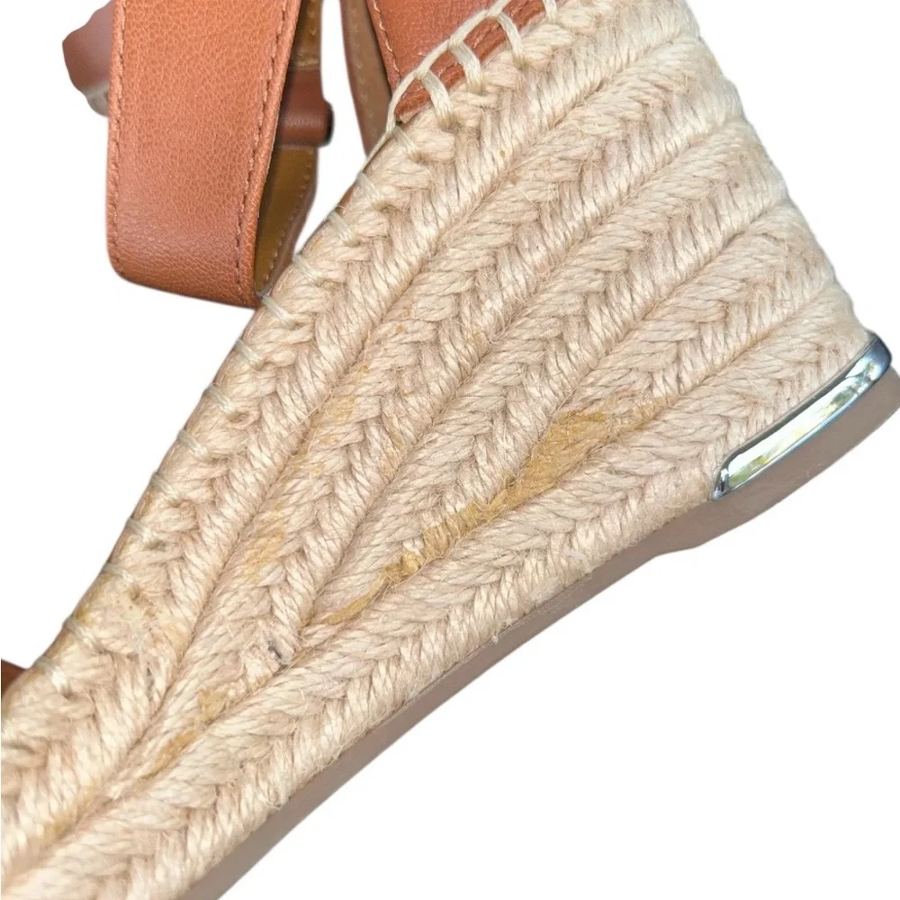 Franco Sarto Brown Platform Sandals